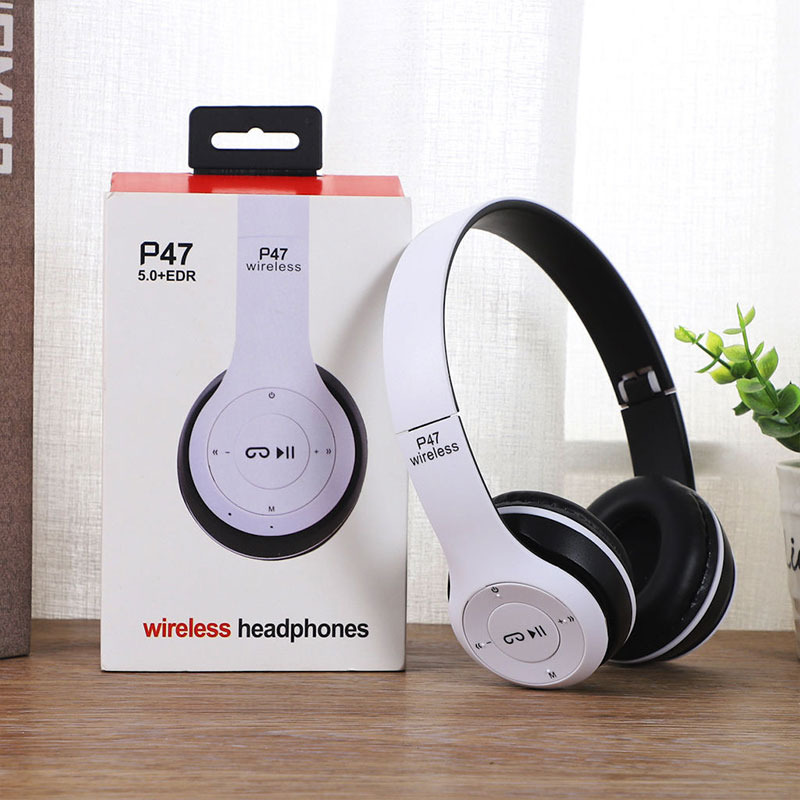 هدفون بی سیم شارژی مدلP47 3 هدفون بی سیم شارژی مدلP47