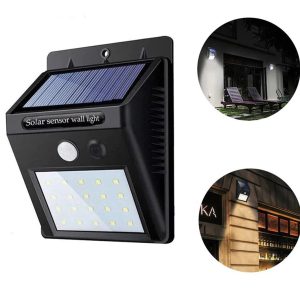 چراغ خورشیدی سنسوردار دیواری مدل Solar Light