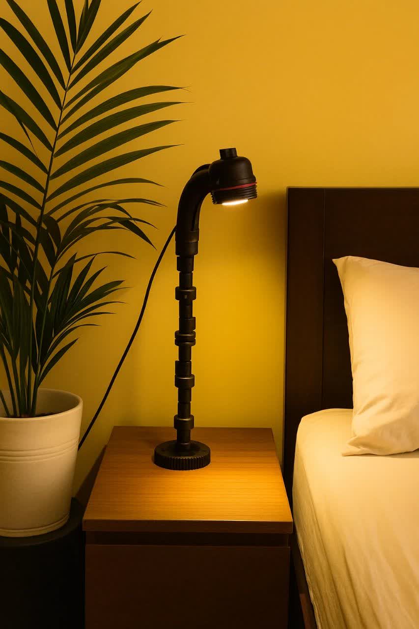 آباژور 60 سانت  فلزی لیورا مدل ورتکس کد 3011