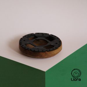 زیرسیگاری چوبی لیورا مدل چَندل کد 3014