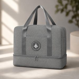 ساک مسافرتی لباس و کفش برزنتی مدل TRAVEL BAG