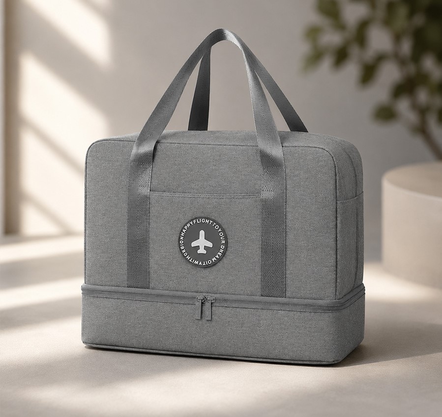 ساک مسافرتی لباس و کفش برزنتی مدل TRAVEL BAG 1 ساک مسافرتی لباس و کفش برزنتی مدل TRAVEL BAG